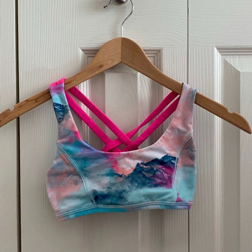 Ivivva reversible bra, kids size 8